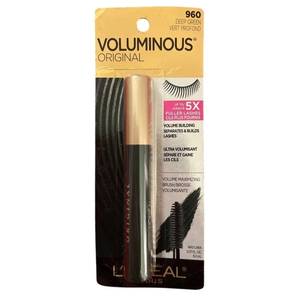 *L'Oreal Voluminous Original Mascara (0.27/8.2ml)‎ Deep Green Vert Profound